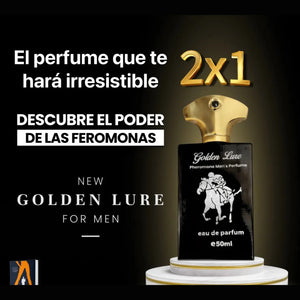 Golden Lure – Perfume con Feromonas para Hombre