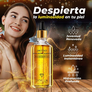 Sérum 24K Gold de Bioaqua + Regalo Masajeador Facial